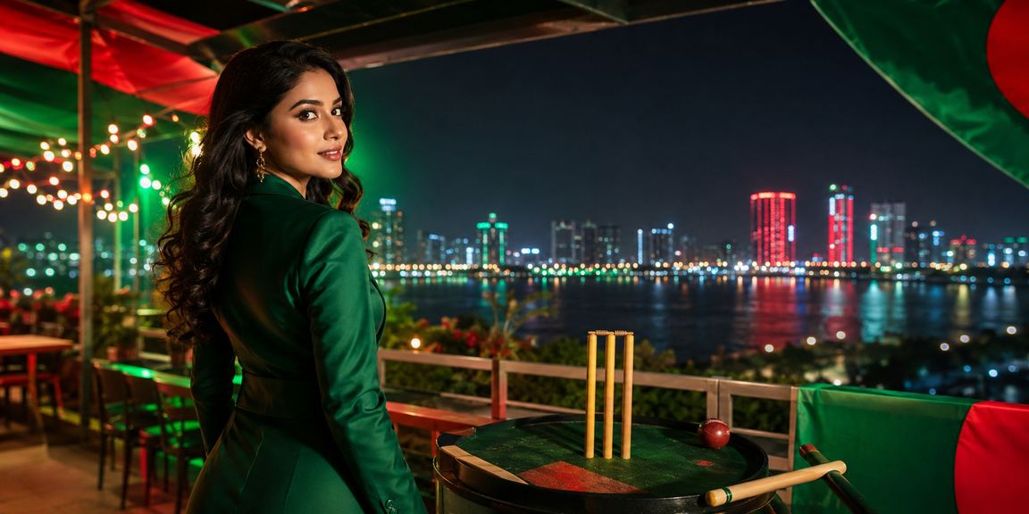 ঢাকায় ক্রিকেট বেটিংয়ের সময় রং গ্রিনের উৎসব